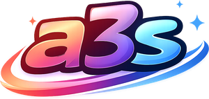 Logo a3s merah untuk beranda
